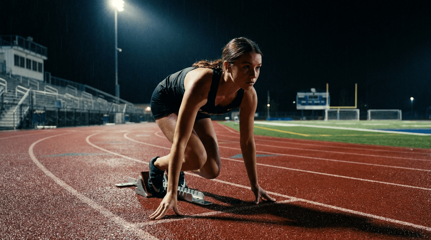 Track & Field action
